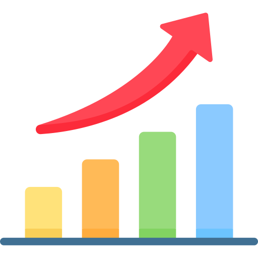 graph rising up